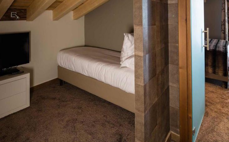 Koh-I Nor Hotel, Val Thorens, Single Bed